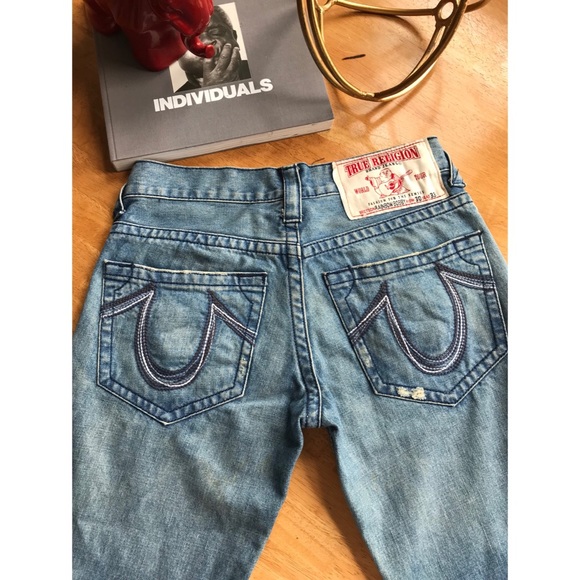 True Religion | Light Wash | Rainbow Bobby Jeans - Picture 6 of 8